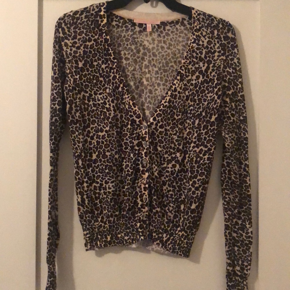 VS leopard cardigan